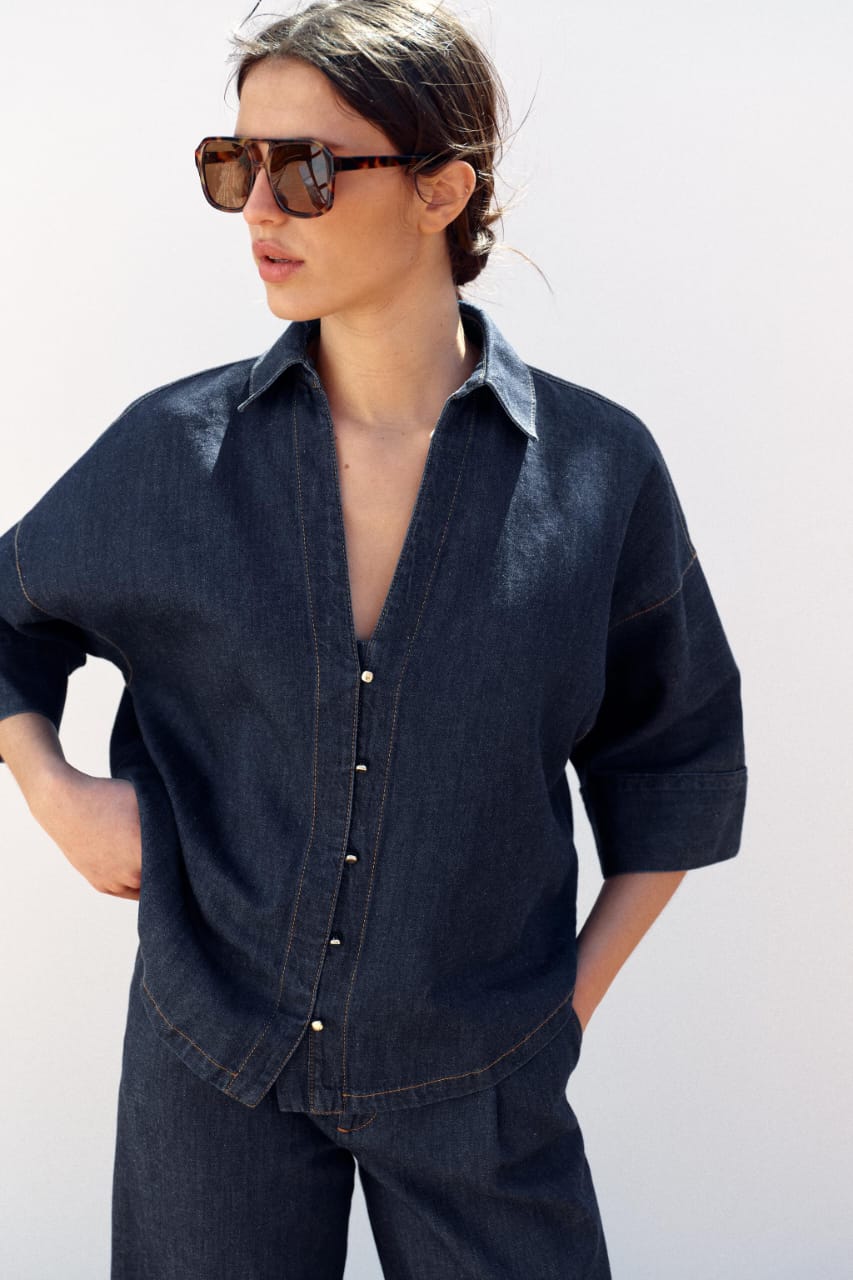Camisa denim
