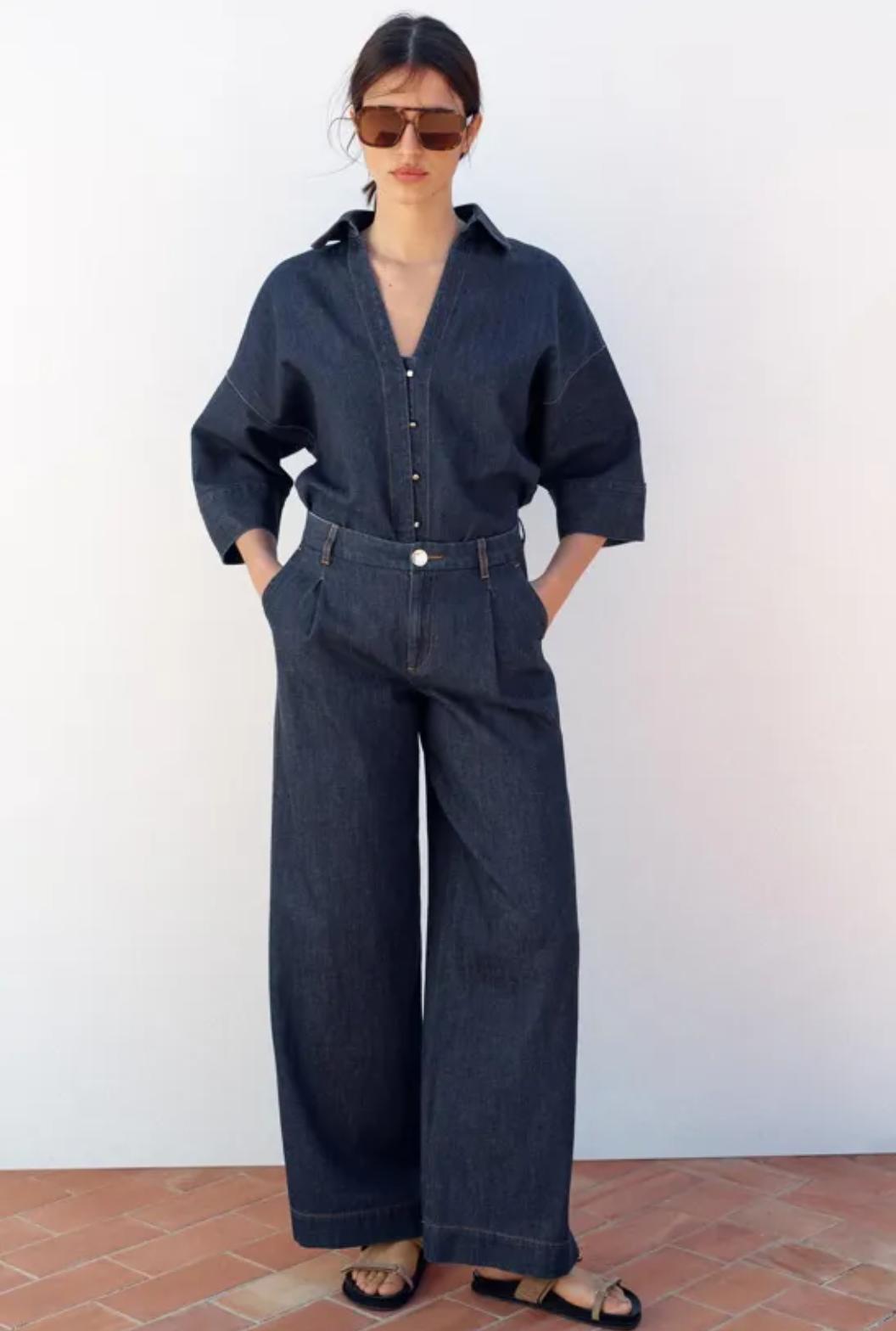 Jeans wide leg